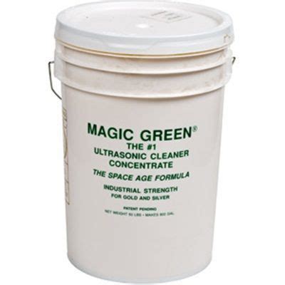 Magic green ultrasonic cleaner